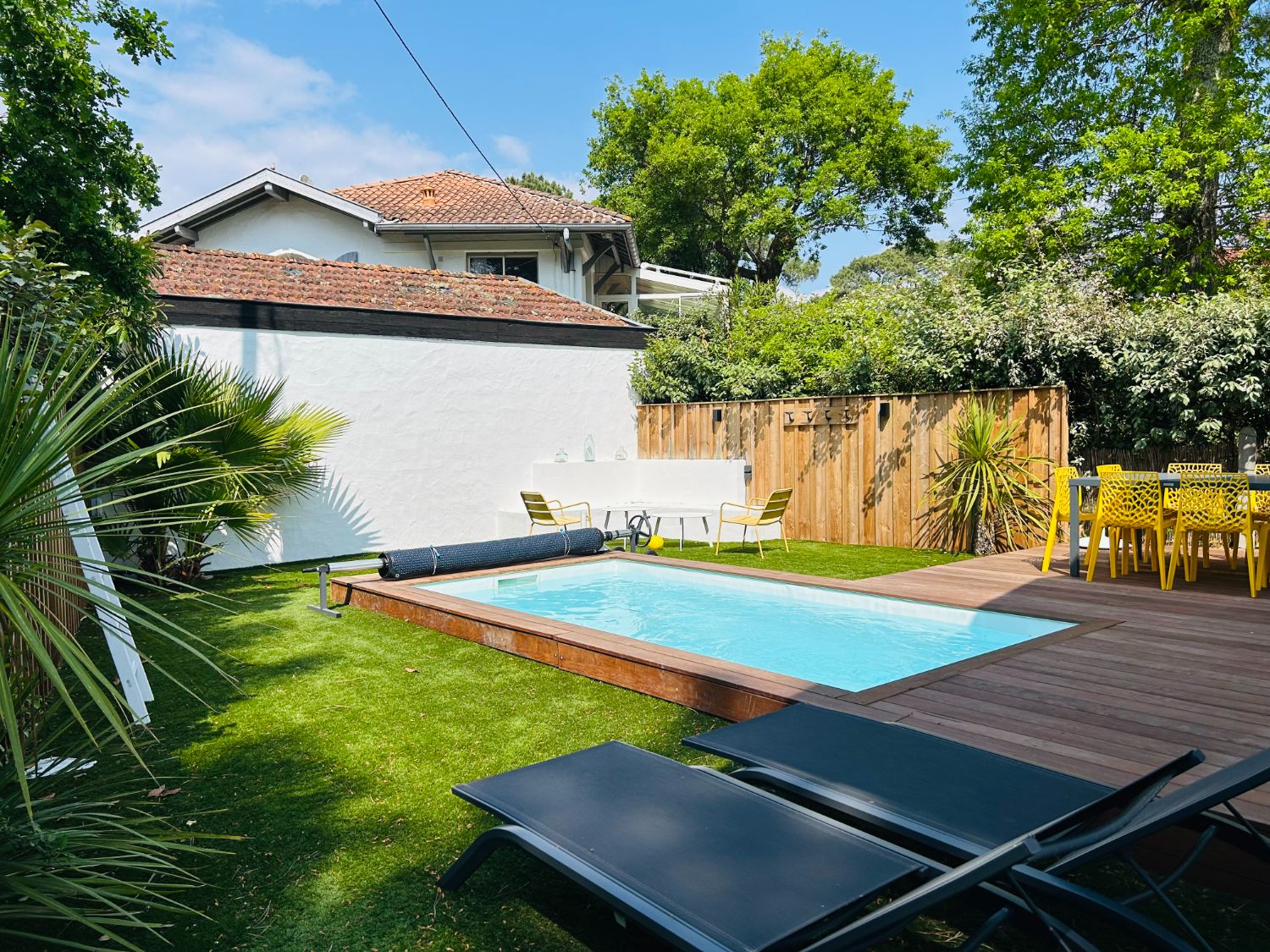 Jardin et piscine
