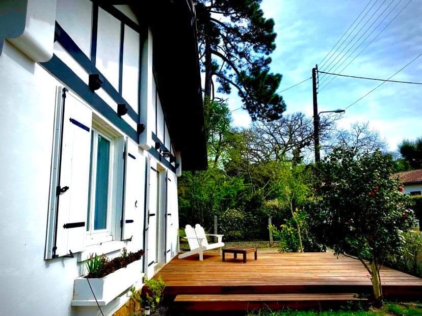 Terrasse et façade